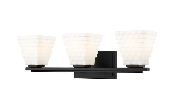 Z-Lite Canada - 7514-3V-MB - Three Light Vanity - Annalise - Matte Black