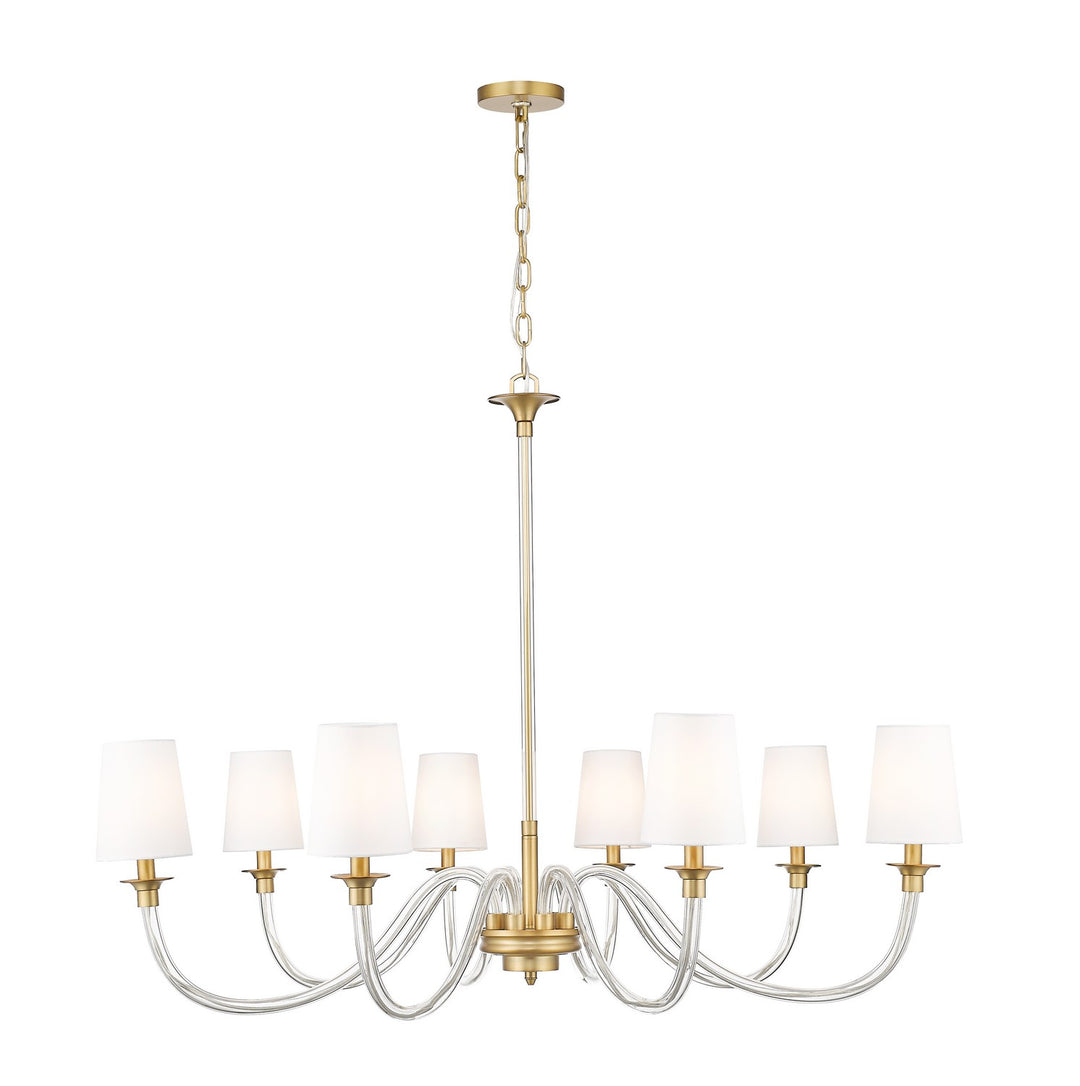 Z-Lite Canada - 1950-8RB - Eight Light Chandelier - Katerina - Rubbed Brass