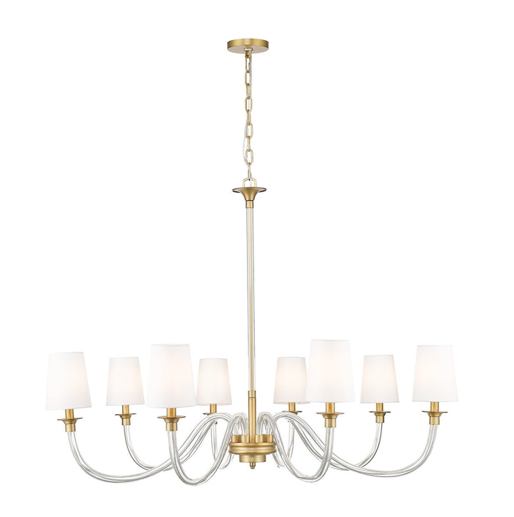Z-Lite Canada - 1950-8RB - Eight Light Chandelier - Katerina - Rubbed Brass