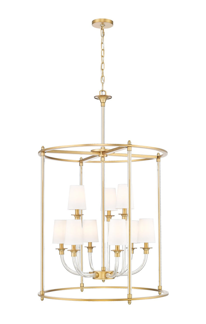 Z-Lite Canada - 1950-9C-RB - Nine Light Chandelier - Katerina - Rubbed Brass