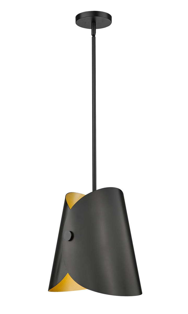Z-Lite Canada - 1951P11-MB - One Light Pendant - Salone - Matte Black
