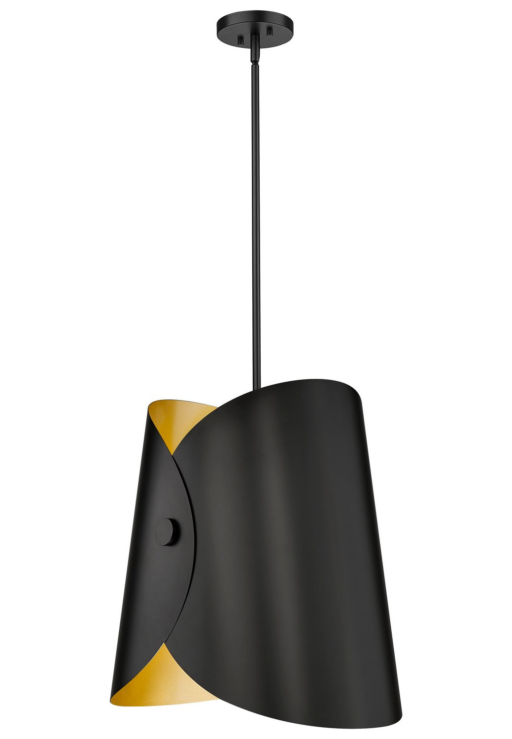Z-Lite Canada - 1951P18-MB - One Light Pendant - Salone - Matte Black