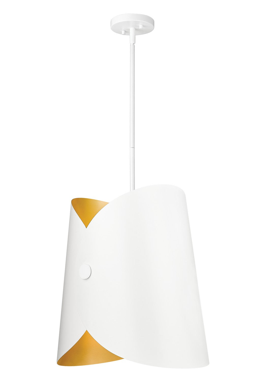 Z-Lite Canada - 1951P18-MW - One Light Pendant - Salone - Matte White
