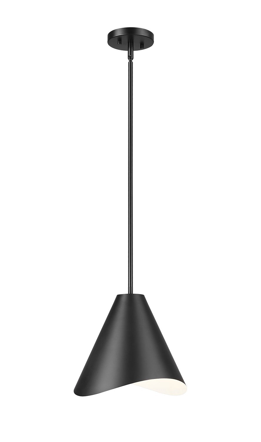 Z-Lite Canada - 1952P12-MB - One Light Pendant - Aria - Matte Black