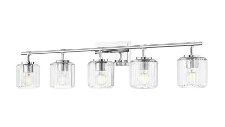Z-Lite Canada - 7515-5V-CH - Five Light Vanity - Landon - Chrome
