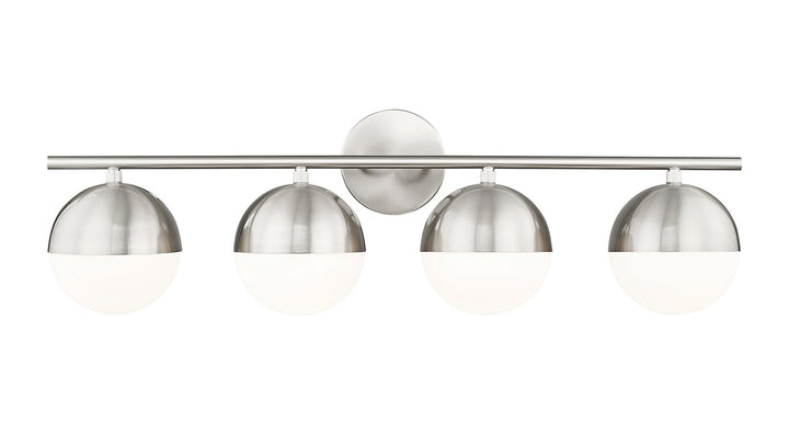 Z-Lite Canada - 7517-4V-BN - Four Light Vanity - Realm Sphere - Brushed Nickel