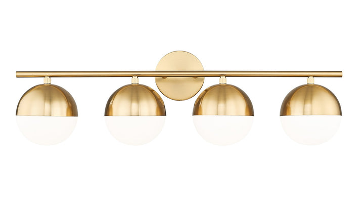 Z-Lite Canada - 7517-4V-MGLD - Four Light Vanity - Realm Sphere - Modern Gold