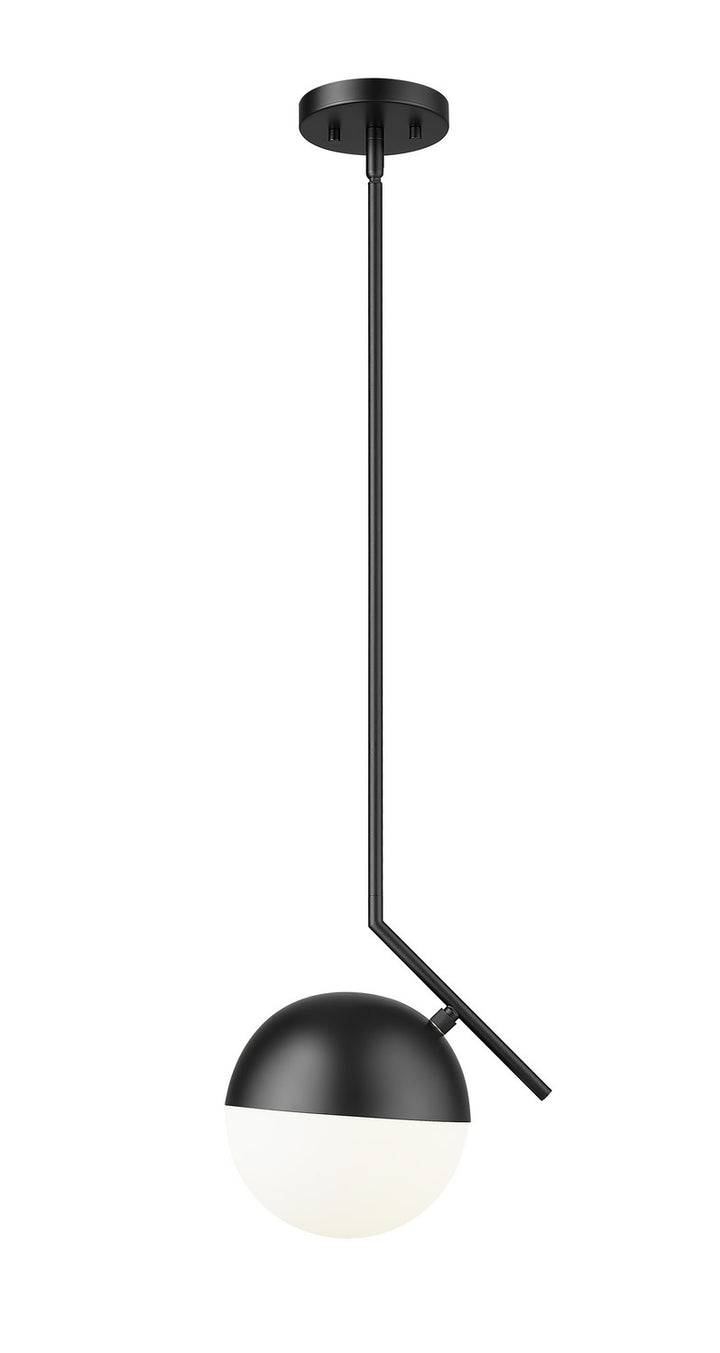 Realm Sphere One Light Pendant in Matte Black - available from The Lighting Shoppe, trusted by Canadian homeowners