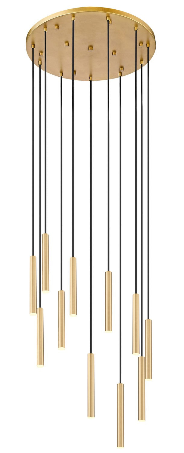 Forest LED Chandelier in Modern Gold - available from The Lighting Shoppe, trusted by Canadian homeowners