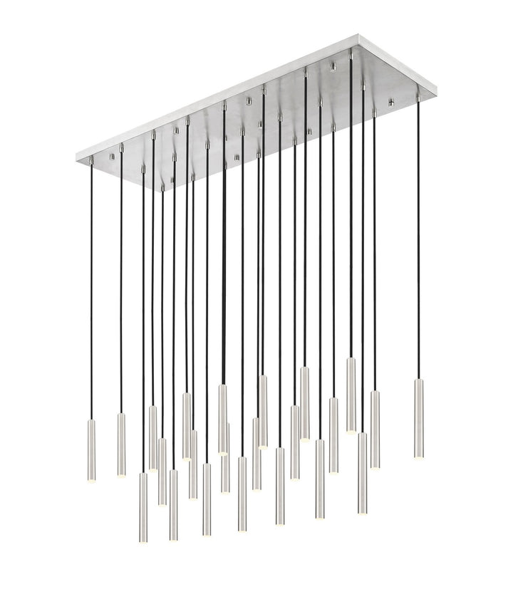 Z-Lite Canada - 919MP12-23L-BN-LED - LED Linear Chandelier - Forest - Brushed Nickel