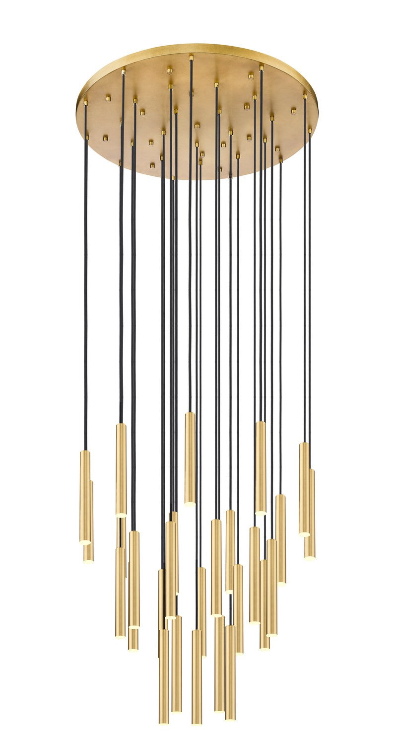 Forest LED Chandelier in Modern Gold - available from The Lighting Shoppe, trusted by Canadian homeowners