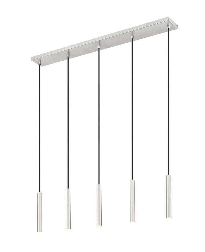 Z-Lite Canada - 919MP12-5L-BN-LED - LED Linear Chandelier - Forest - Brushed Nickel