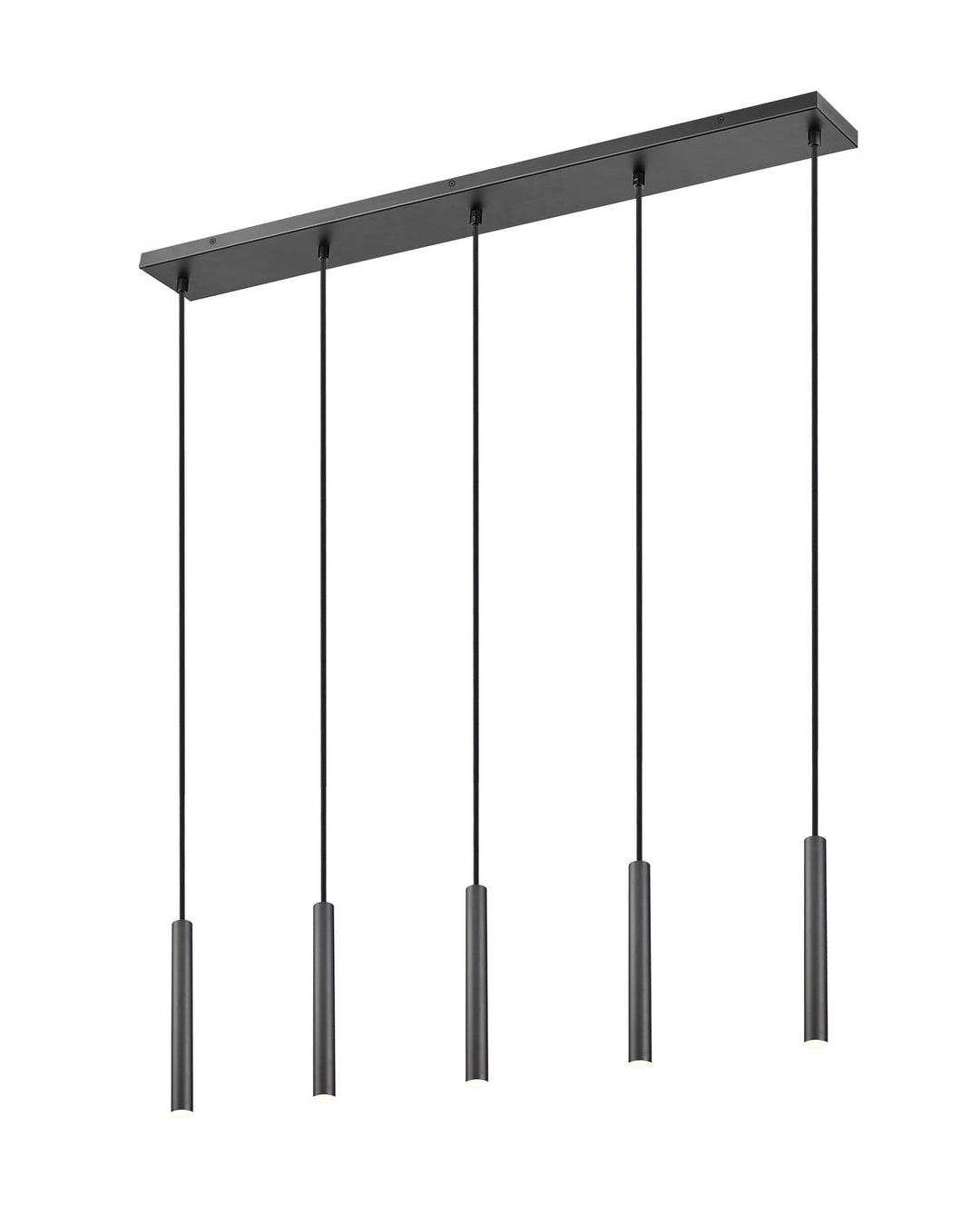 Z-Lite Canada - 919MP12-5L-MB-LED - LED Linear Chandelier - Forest - Matte Black