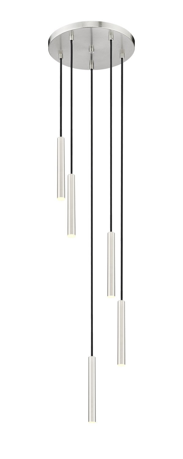 Forest LED Chandelier in Brushed Nickel - available from The Lighting Shoppe, trusted by Canadian homeowners