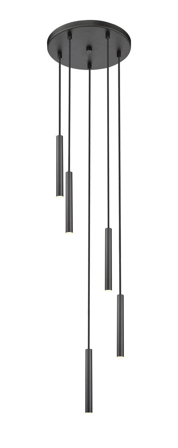 Forest LED Chandelier in Matte Black - available from The Lighting Shoppe, trusted by Canadian homeowners