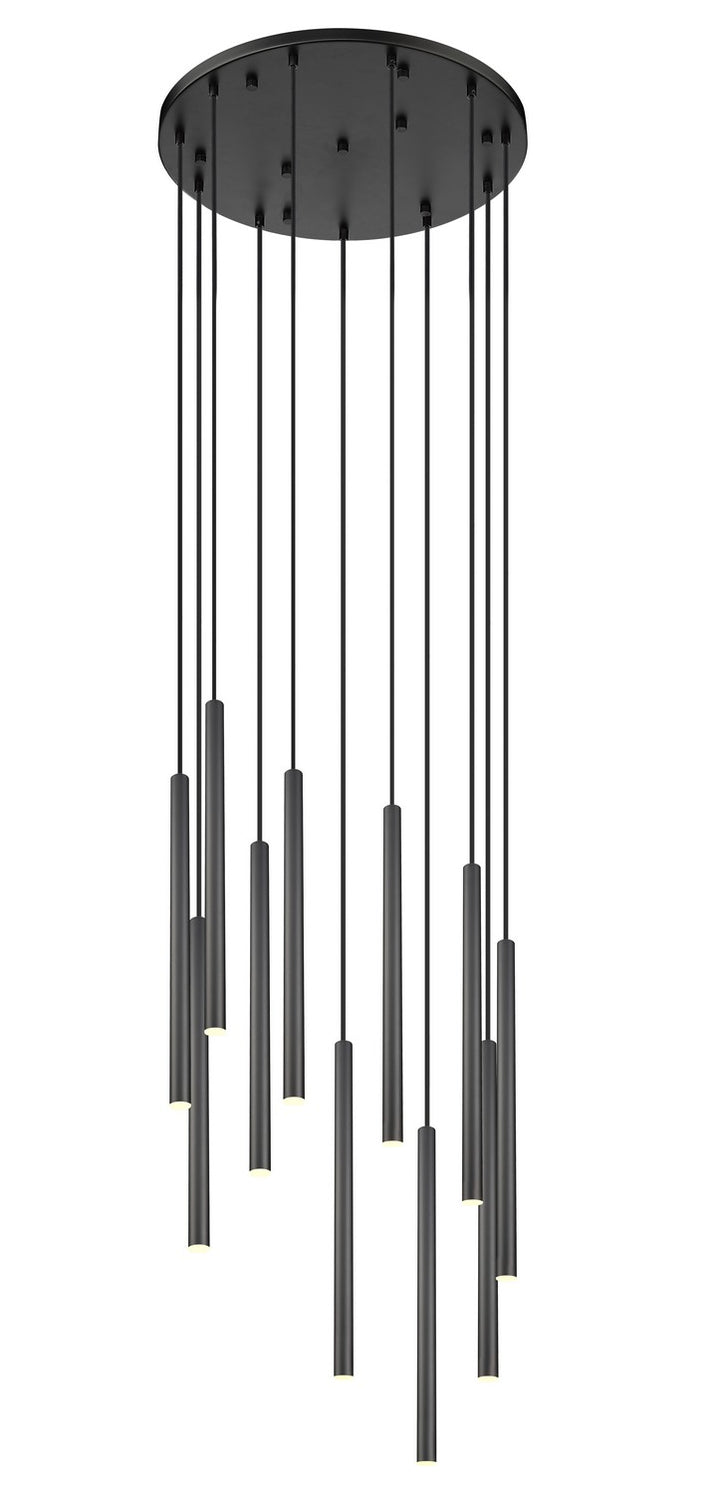 Z-Lite Canada - 919MP24-11R-MB-LED - LED Chandelier - Forest - Matte Black