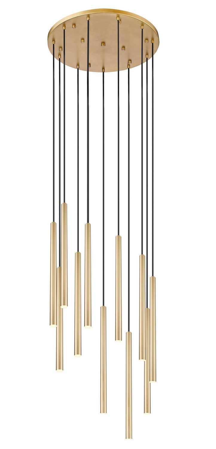 Forest LED Chandelier in Modern Gold - available from The Lighting Shoppe, trusted by Canadian homeowners