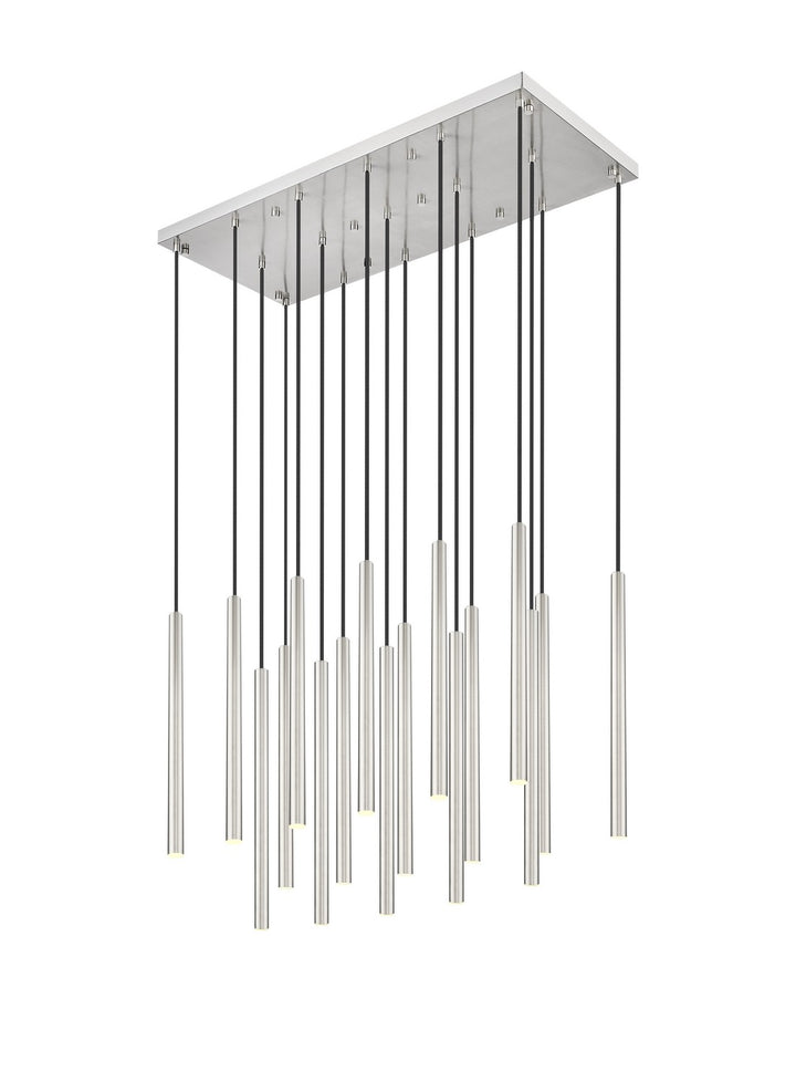 Z-Lite Canada - 919MP24-17L-BN-LED - LED Linear Chandelier - Forest - Brushed Nickel