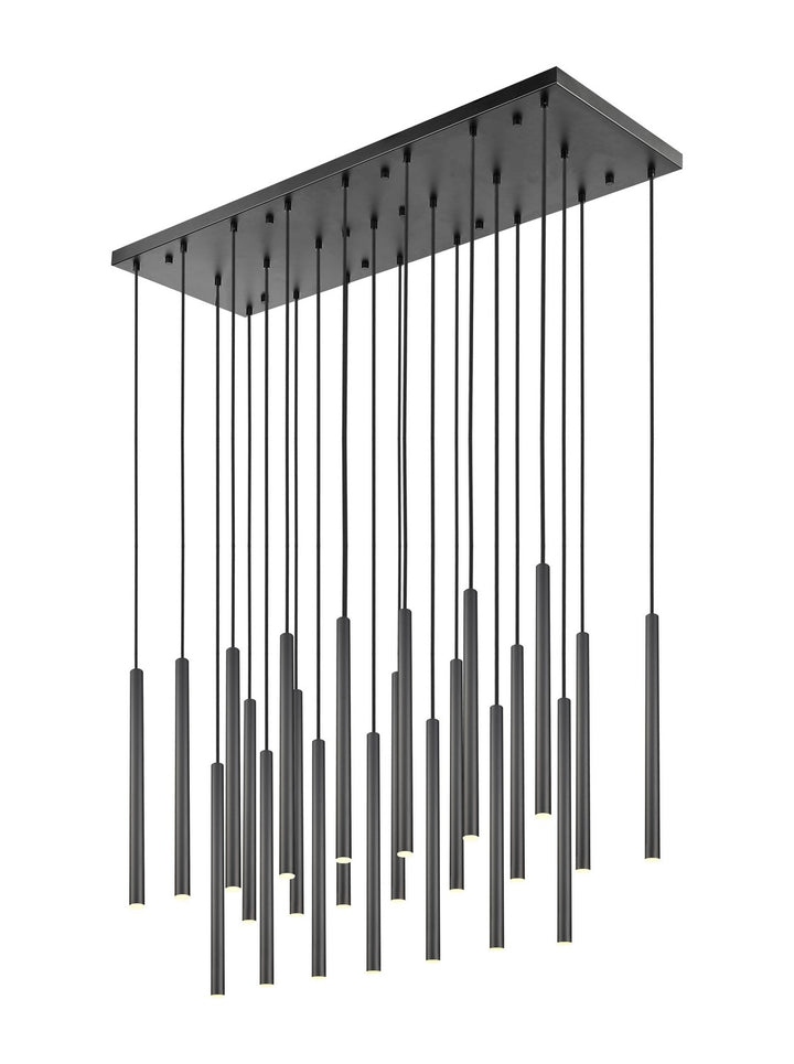Z-Lite Canada - 919MP24-23L-MB-LED - LED Linear Chandelier - Forest - Matte Black