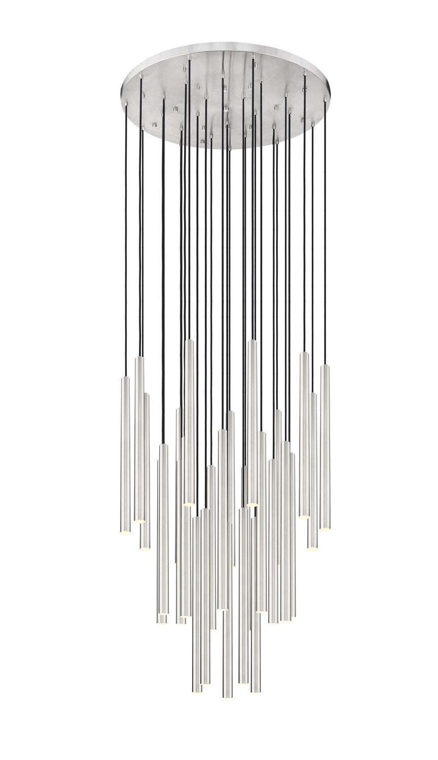 Forest LED Chandelier in Brushed Nickel - available from The Lighting Shoppe, trusted by Canadian homeowners