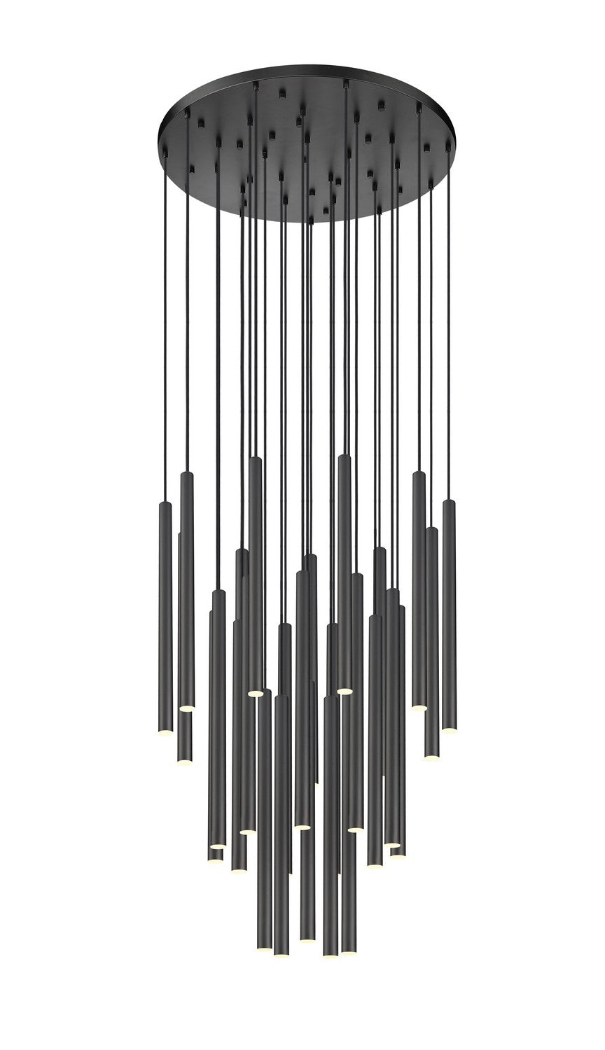 Forest LED Chandelier in Matte Black - available from The Lighting Shoppe, trusted by Canadian homeowners