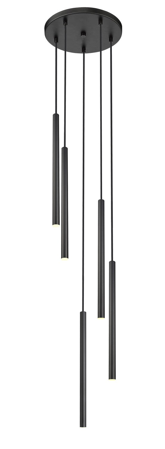 Forest LED Chandelier in Matte Black - available from The Lighting Shoppe, trusted by Canadian homeowners