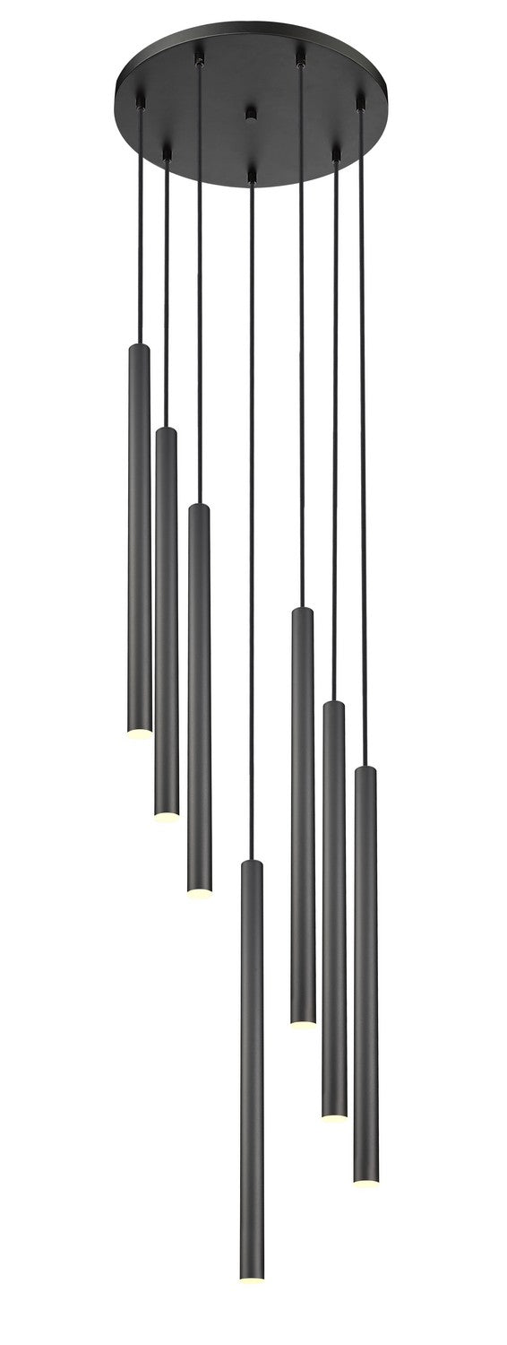 Forest LED Chandelier in Matte Black - available from The Lighting Shoppe, trusted by Canadian homeowners