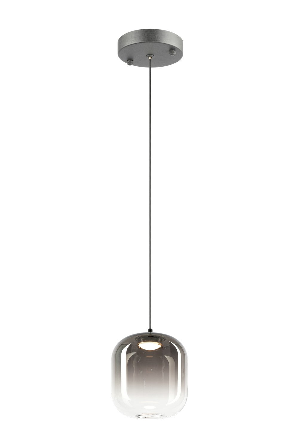 Matteo Canada - C37401MBSM - One Light Pendant - Refrax - Matte Black
