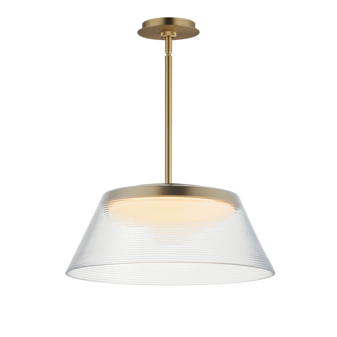 ET2 - E22088-144SBR - LED Pendant - Jensen - Satin Brass