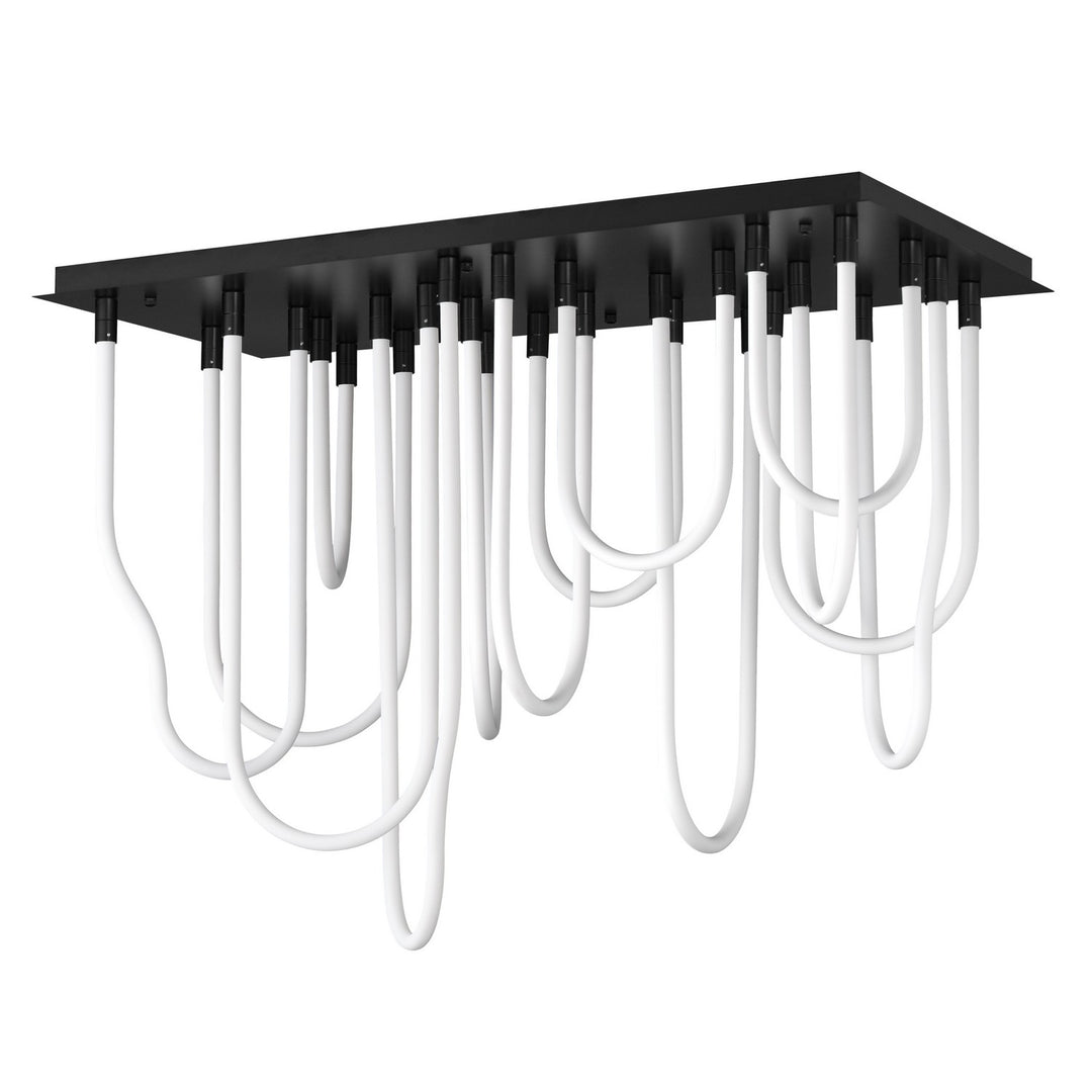 ET2 - E24989-BK - LED Flush Mount - Soleil - Black