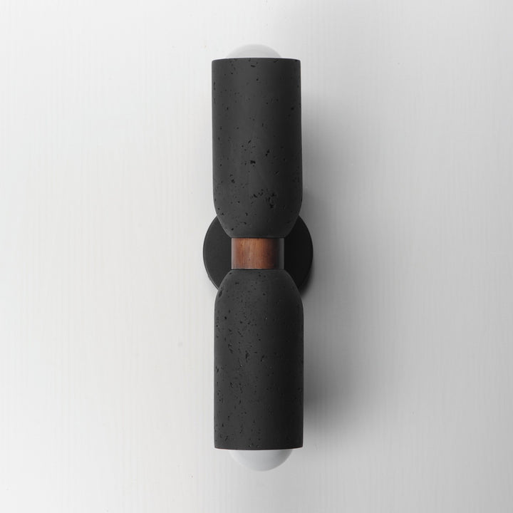 Maxim - 10622LVBK - Two Light Wall Sconce - Pompeii - Lava / Black
