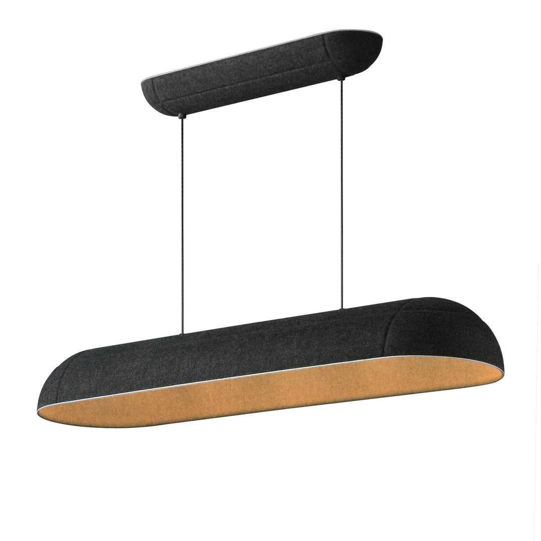ET2 - E34616-DG - LED Linear Pendant - Wimbledon - Dark Gray