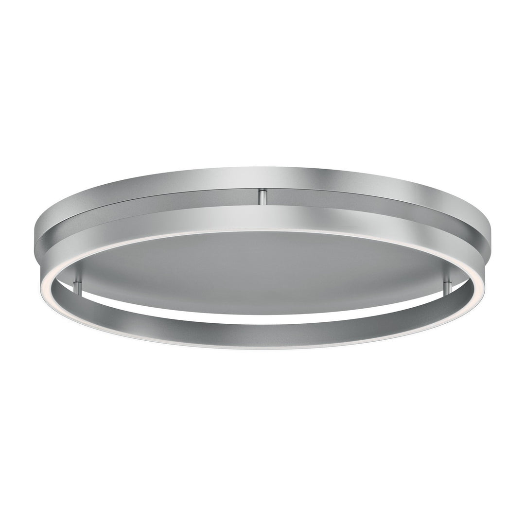 ET2 - E52720-AL - LED Flush Mount - Groove 5CCT - Brushed Aluminum