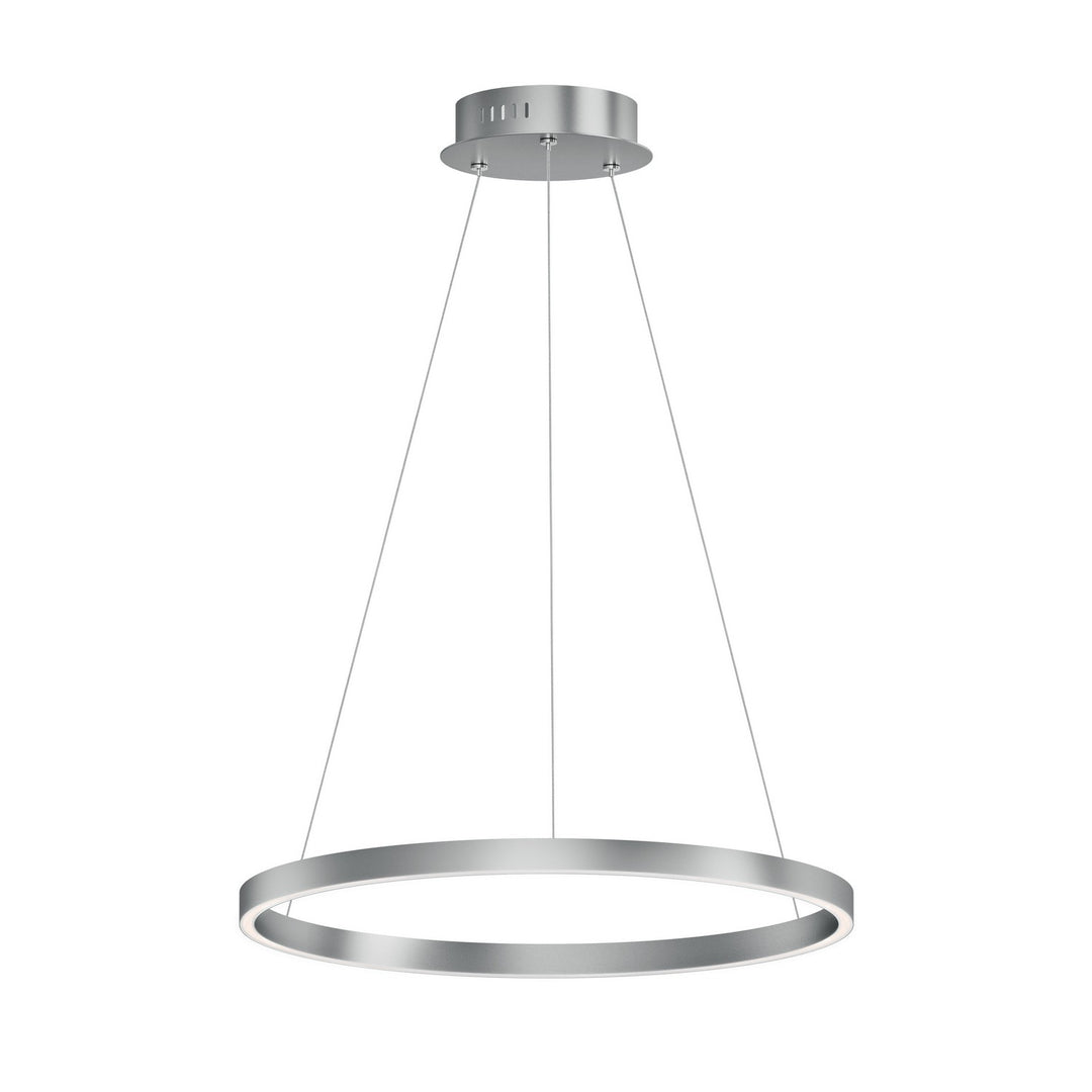 ET2 - E52724-AL - LED Pendant - Groove 5CCT - Brushed Aluminum