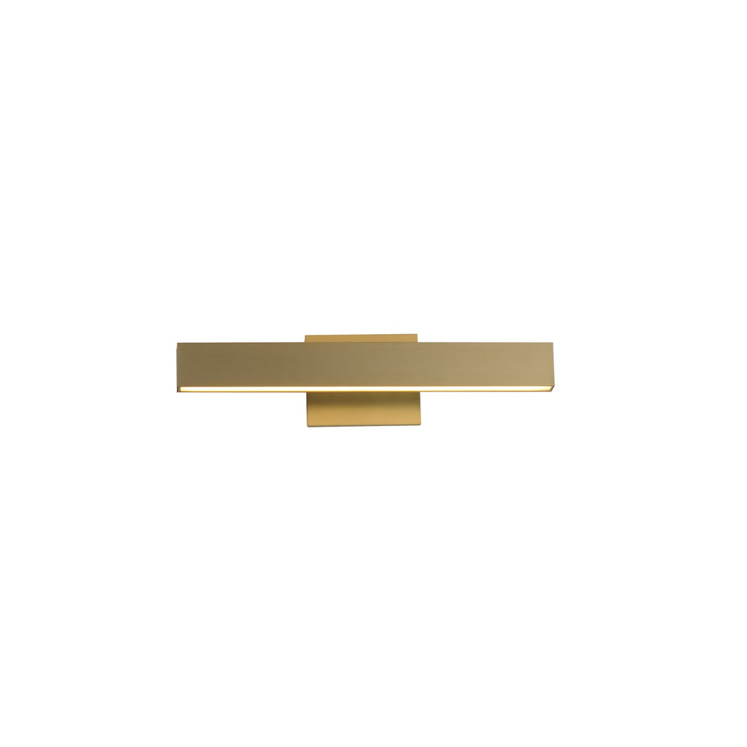 ET2 - E42661-SBR - LED Bath Vanity - Alumilux Sideline - Bath Vanity - Satin Brass