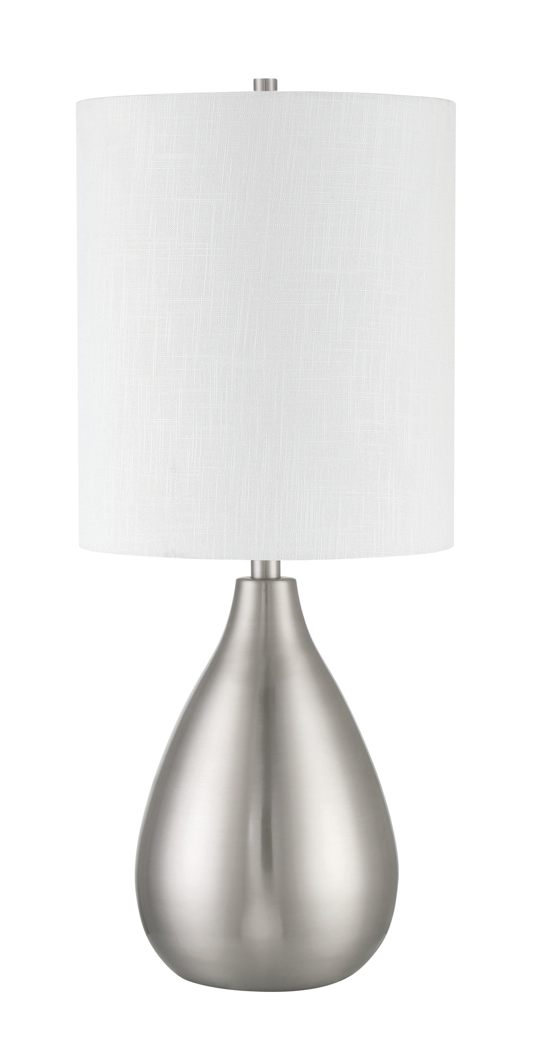 Leri One Light Table Lamp in Brushed Polished Nickel - available from The Lighting Shoppe, trusted by Canadian homeowners