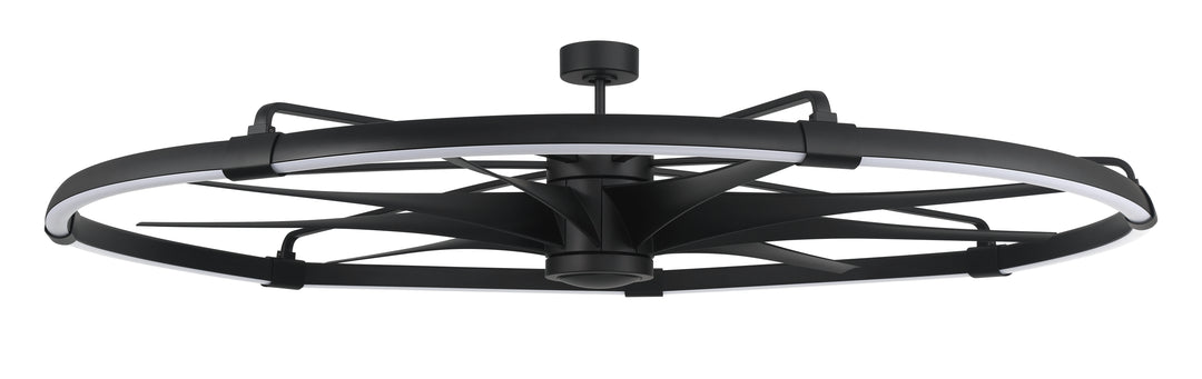 Axel 80"Ceiling Fan in Flat Black - available from The Lighting Shoppe, trusted by Canadian homeowners