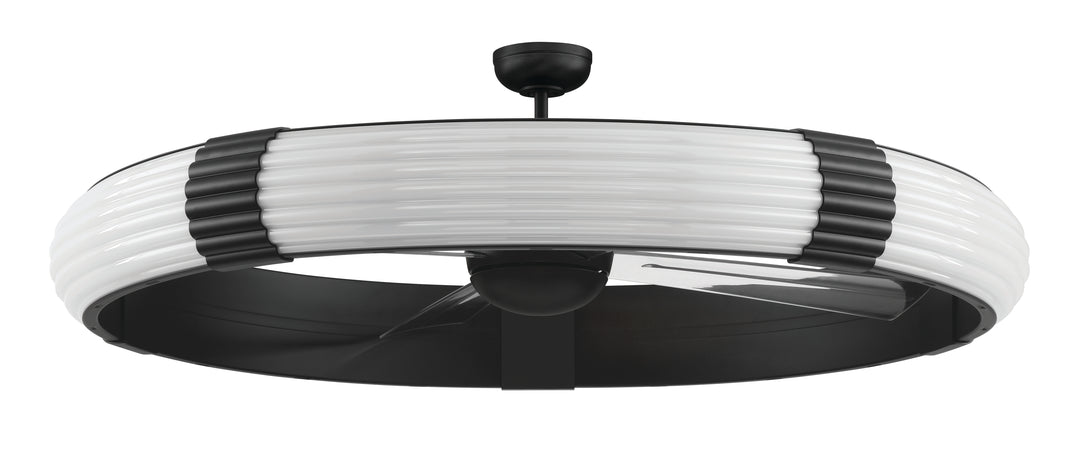 Cipriani 57"Ceiling Fan in Flat Black - available from The Lighting Shoppe, trusted by Canadian homeowners