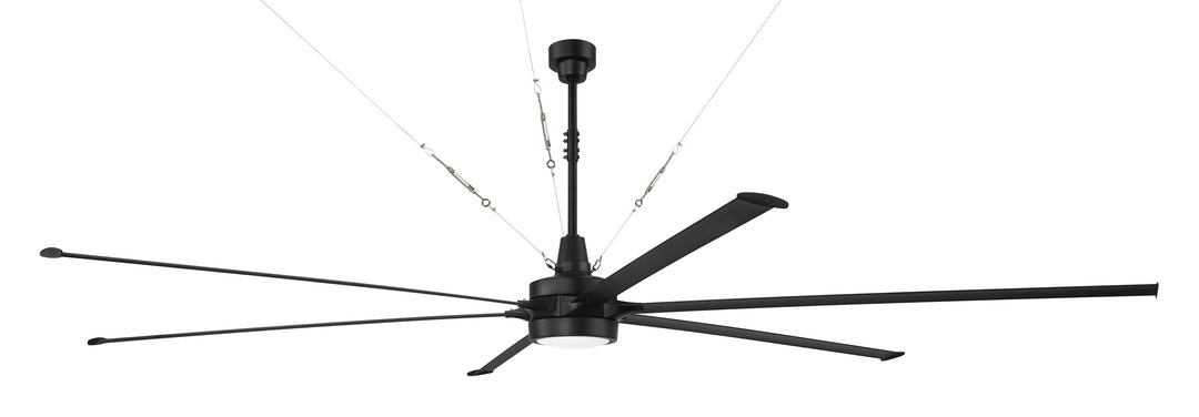Prost 144 144"Ceiling Fan in Flat Black - available from The Lighting Shoppe, trusted by Canadian homeowners