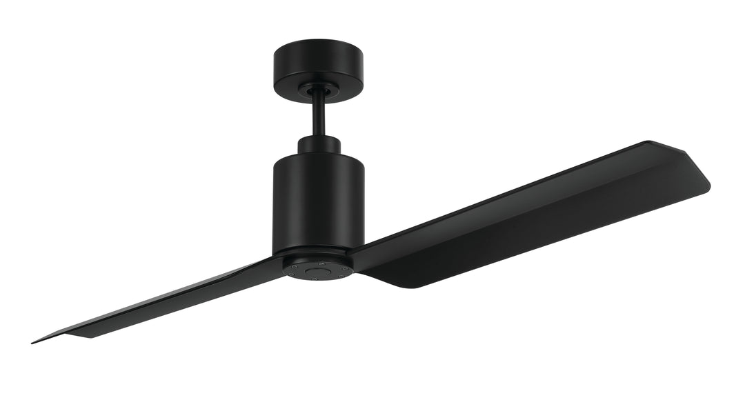 Sleek 56"Ceiling Fan in Flat Black - available from The Lighting Shoppe, trusted by Canadian homeowners