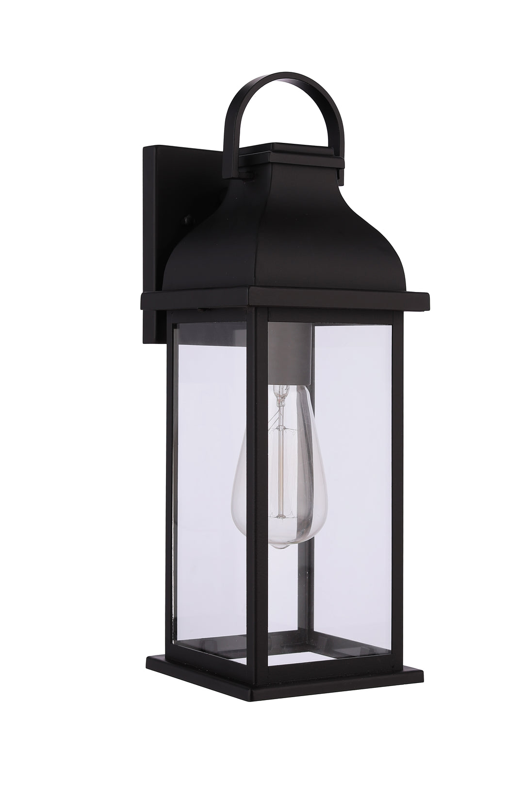 Bent Tree One Light Outdoor Wall Lantern in Midnight - available from The Lighting Shoppe, trusted by Canadian homeowners