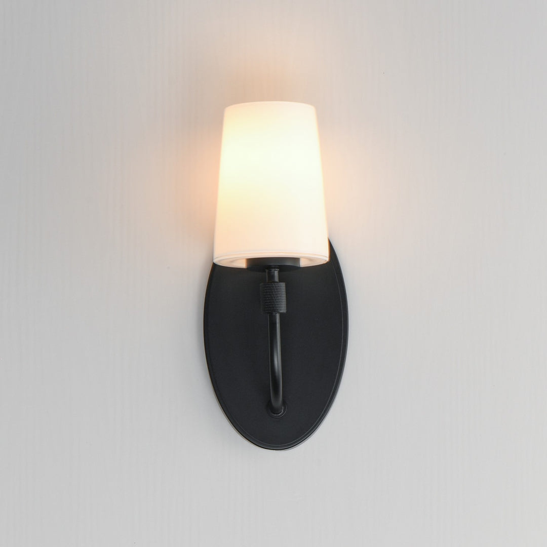 Maxim - 12691WTBK - One Light Wall Sconce - Durham - Black