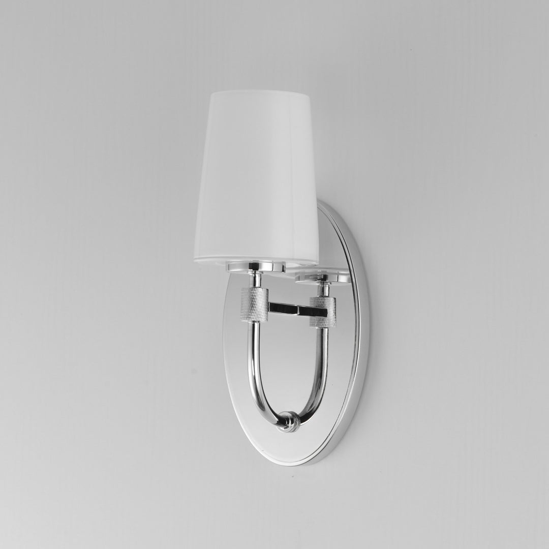 Maxim - 12691WTPC - One Light Wall Sconce - Durham - Polished Chrome