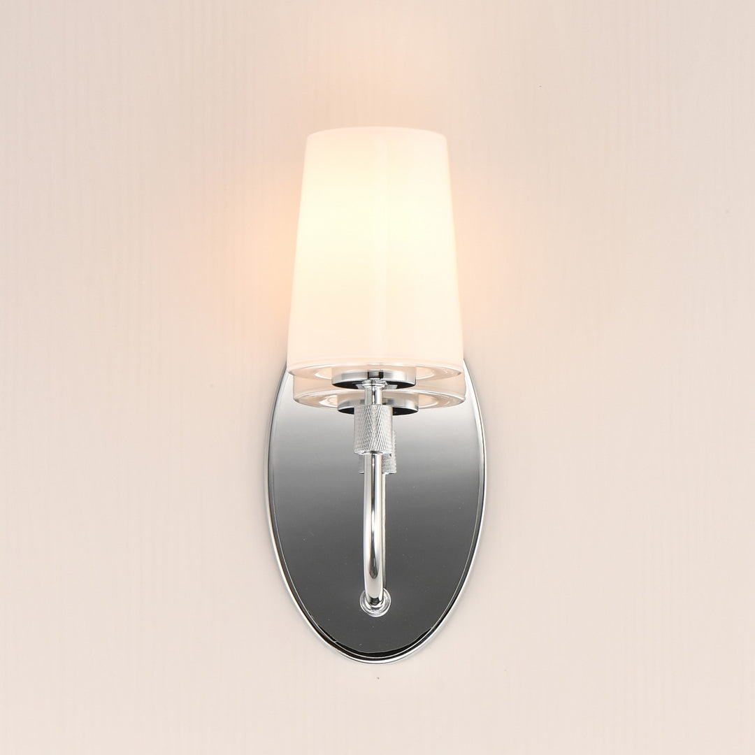 Maxim - 12691WTPC - One Light Wall Sconce - Durham - Polished Chrome