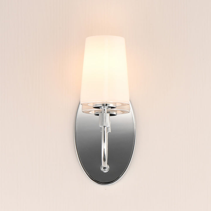 Maxim - 12691WTPC - One Light Wall Sconce - Durham - Polished Chrome