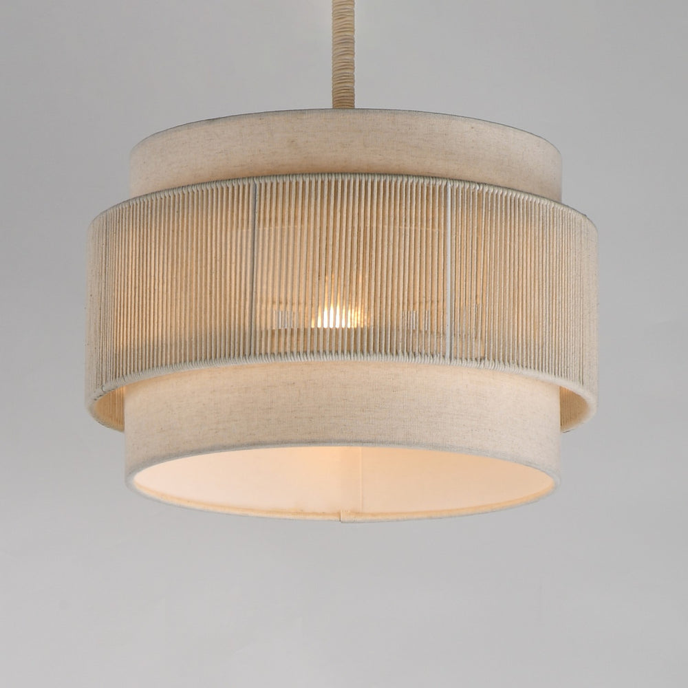 Maxim - 12811OFNAB - One Light Pendant - Seacliff - Natural Aged Brass