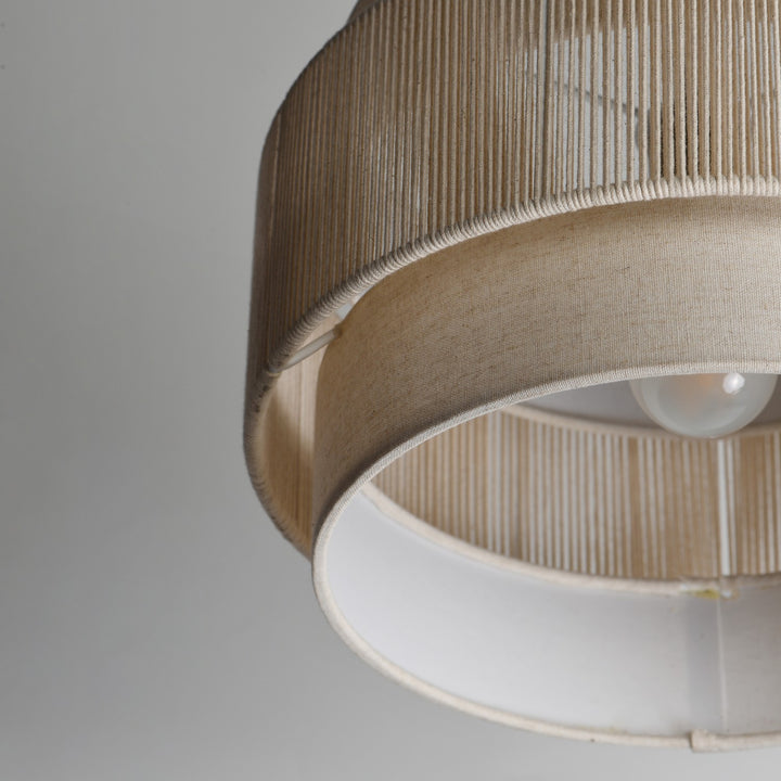 Maxim - 12811OFNAB - One Light Pendant - Seacliff - Natural Aged Brass