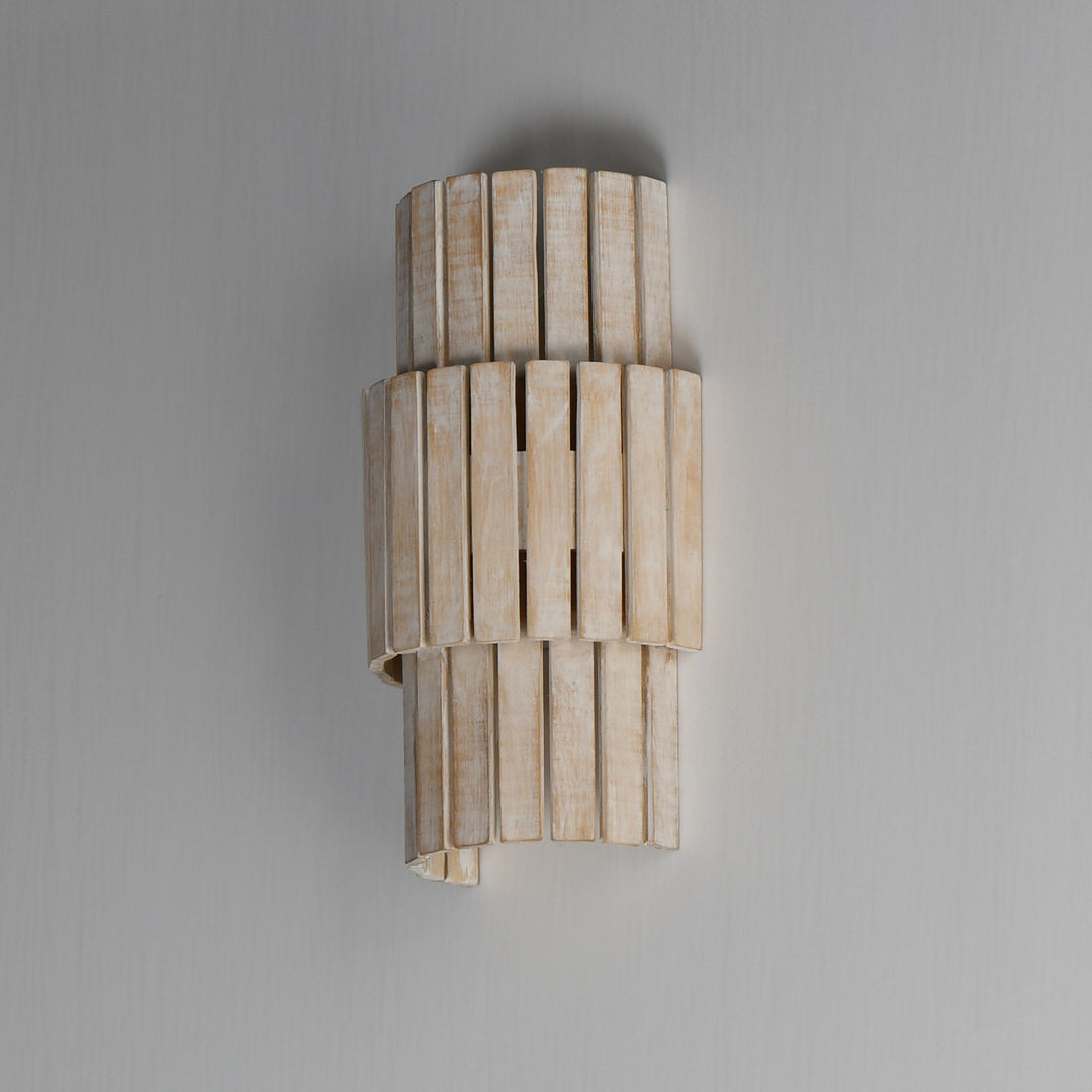 Maxim - 14450WWTEC - Two Light Wall Sconce - Satori - Ecru