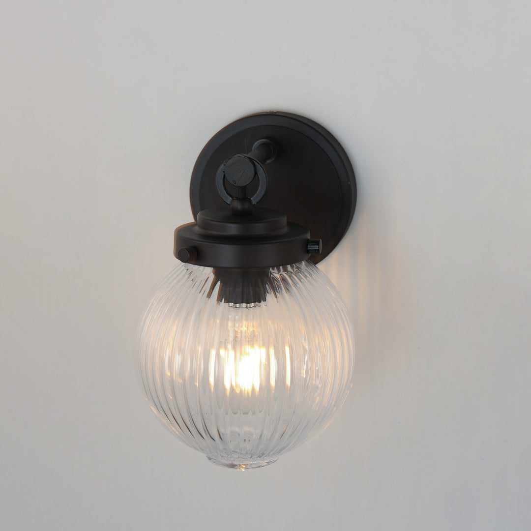 Maxim - 15191CROI - One Light Wall Sconce - Kasbah - Oil Rubbed Bronze