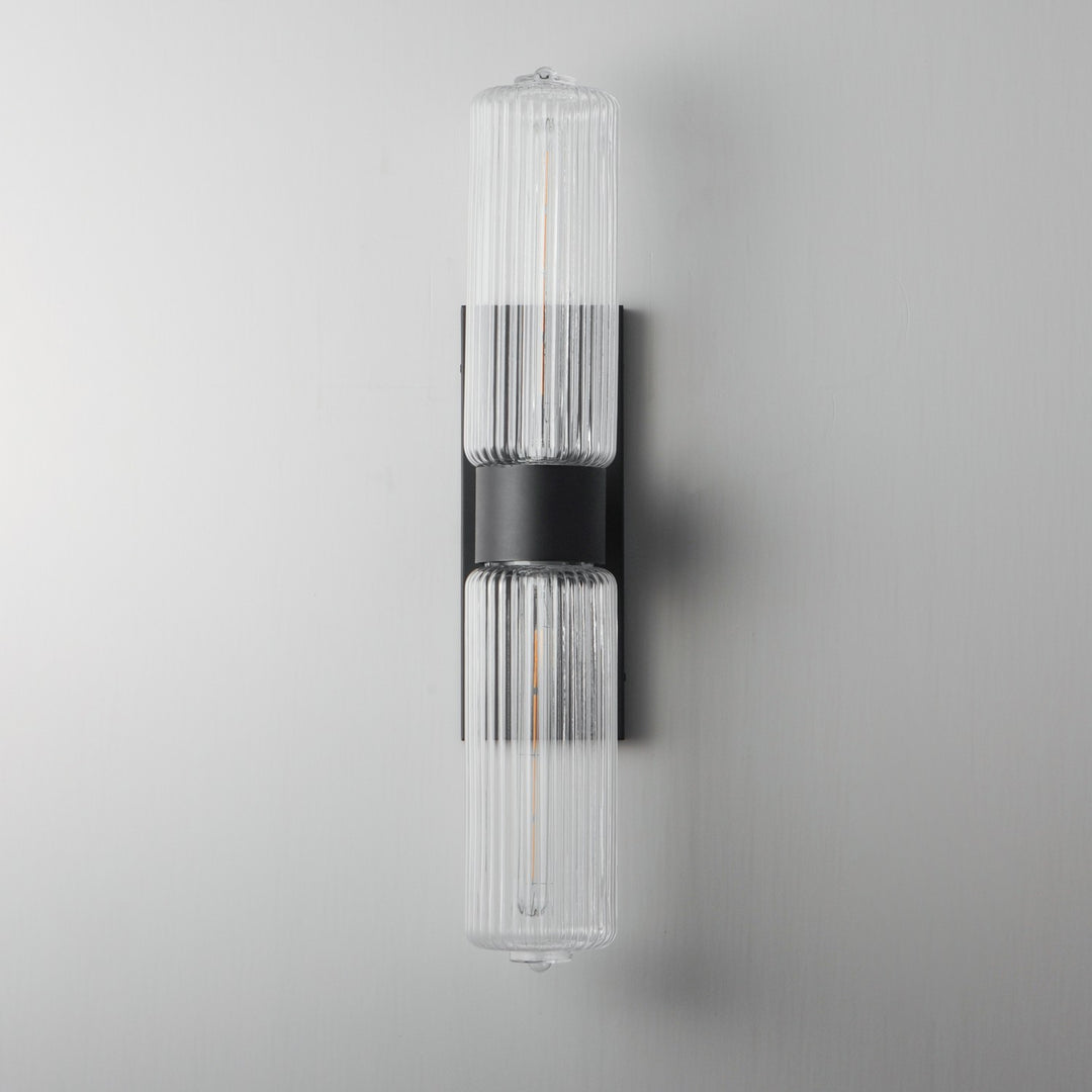 Maxim - 15192CROI - Two Light Wall Sconce - Kasbah - Oil Rubbed Bronze